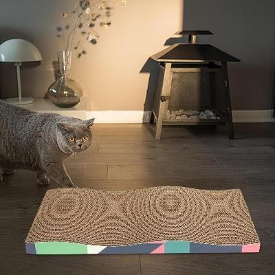 Grattoir Chat - PurrfectScratcherâą - Dune Bleue - Parfaitementchat