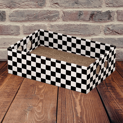 Griffoir Chat - CatBasket™ - Noir&blanc - Parfaitement Chat