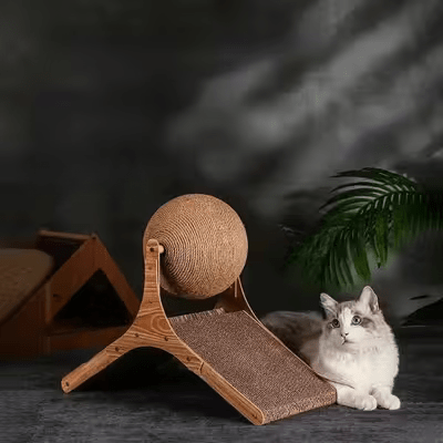 Griffoir pour Chat - Scratch&PlayCatBoard™ - Bâtons Rompus - Parfaitementchat