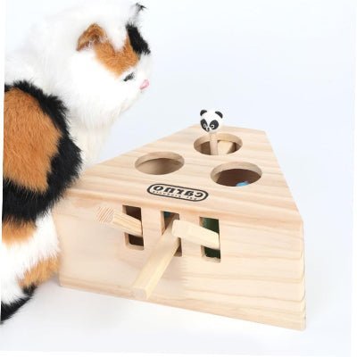 Jouet Interactif Chat - PawHunter™ - 3 Trous - Parfaitement Chat