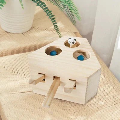 Jouet Interactif Chat - PawHunter™ - 3 Trous - Parfaitement Chat