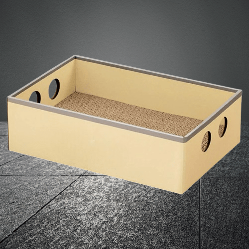 Griffoir Chat - CatBasket™ - Jaune - Parfaitementchat